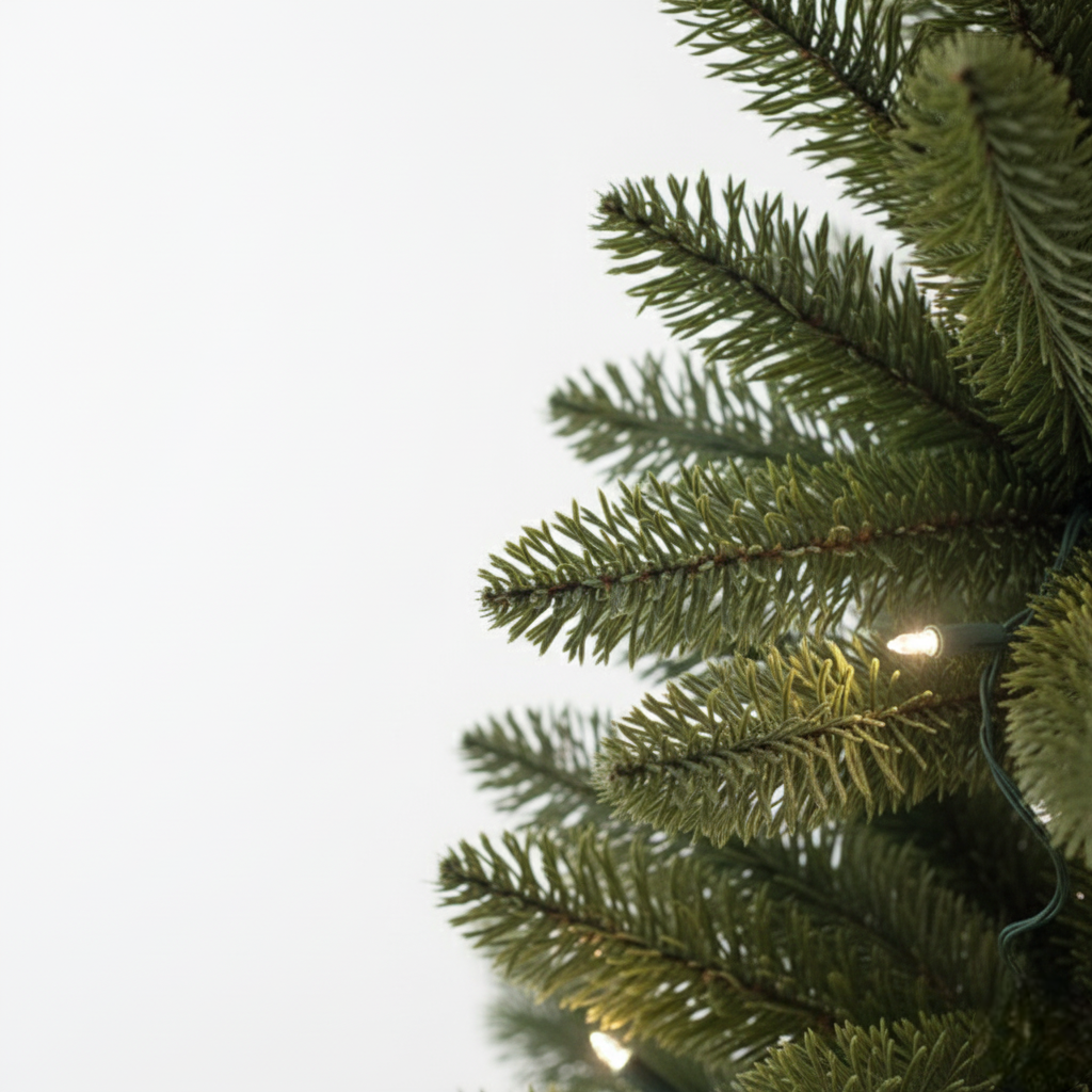 Brad Artificial Clasic cu instalație LED integrată